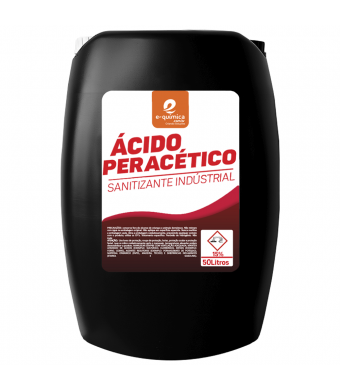 Sanitizante para Indústrias Alimentícias ÁCIDO PERACÉTICO 15% e-química - 50L