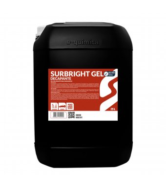Decapante gel para inoxidáveis - SURBRIGHT GEL SURFACTA - 30 KG