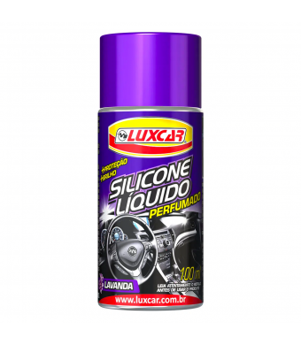 Silicone líquido perfumado lavanda proteção e brilho 100ml - LUXCAR