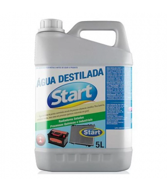 ÁGUA DESTILADA START - 5L