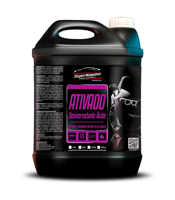 ATIVADO DETERGENTE ÁCIDO DESINCRUSTANTE SUPER MÁQUINA 5L
