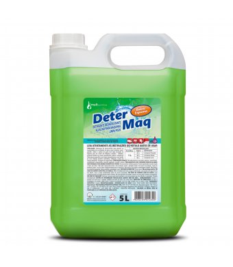 DETERGENTE ALCALINO DE BAIXA ESPUMA MANUTENÇÃO DE PISOS DETERMARQ MULTQUÍMICA 5L