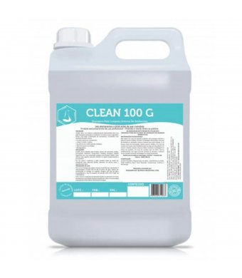 Detergente para Limpeza de Pisos CLEAN 100 G - Limpeza de Superficies em Geral - 05 LT