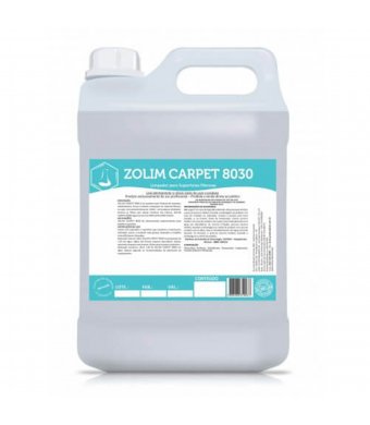 Limpa Carpetes e Estofados ZOLIM CARPET 8030 FIBROSO  - 05 LT manual ou em Máquina Extratora Wap