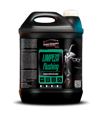 Limpeza Interna de motor flushing 5L - Desengraxante Removedor de Borra do Motor SUPER MÁQUINA