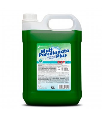 DETERGENTE LIMPADOR DE PORCELANATO MULT PORCELANATO PLUS MULTQUÍMICA 5L