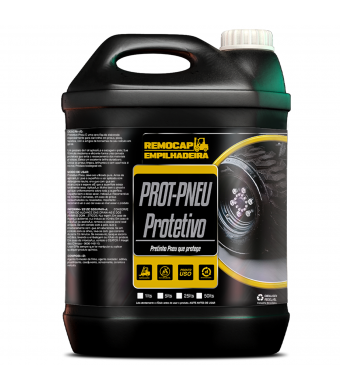 PRETINHO PNEU BRILHO E PROTEÇÃO EMPILHADEIRA PROT-PNEU REMOCAP EMPILHADEIRA - 05 LT