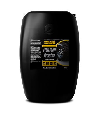 PRETINHO PNEU BRILHO E PROTEÇÃO EMPILHADEIRA PROT-PNEU REMOCAP EMPILHADEIRA - 50 LT