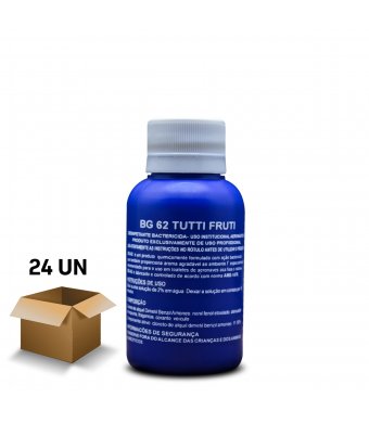Desinfetante Solvente Bactericida Bg Ônibus Caixa Com 24 Un De 100Ml Para Banheiros Moveis, Motorhome, Ônibus E Aviação