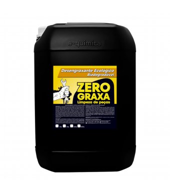 Desengraxante ecológico biodegradável 25L - Limpeza de peças - ZERO GRAXA - (Substitui Diesel, Gasolina e Querosene)