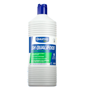 Sh Qualifood Detergente de Uso Geral Limpeza Externa e Interna de Tanques e Equipamentos no Geral Qualifood 1L