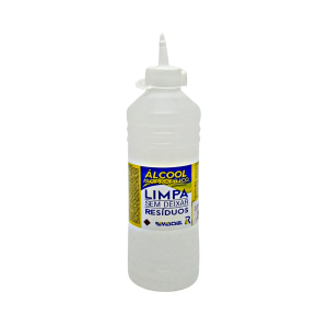 Álcool isopropílico limpa sem deixar resíduos 500ml - REVESTSUL 