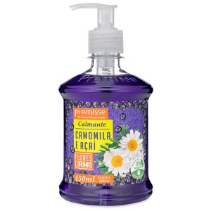 Sabonete líquido flores e aromas camomila e açaí 450ml - PREMISSE