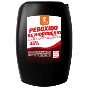 PERÓXIDO DE HIDROGÊNIO E-QUÍMICA 35% 50L (água oxigenada) 60kg