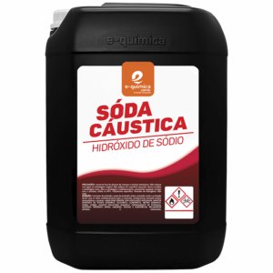 Soda cáustica líquida 30 Quilos - 50% (Indicado para limpeza pesada)