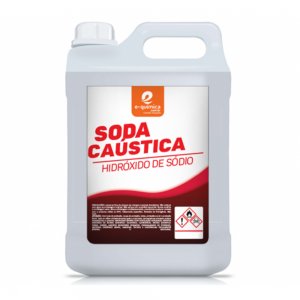 Soda cáustica líquida 5lts - 50% (Indicado para limpeza pesada)
