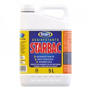Desinfetante para superfícies externas de equipamentos e utensílios de processamento STARBAC - 5L