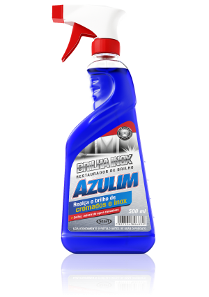 Brilha inox 500ml - AZULIM START