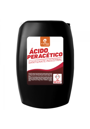 Sanitizante para Indústrias Alimentícias ÁCIDO PERACÉTICO 15% e-química - 50L