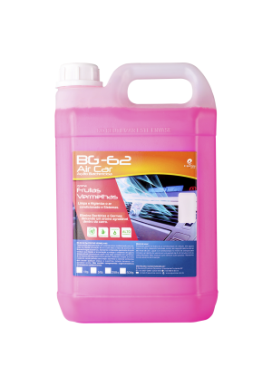 Higienizador de Ar Condicionado Bactericida BG 62 AIR CAR FRUTAS VERMELHAS 5 Litros