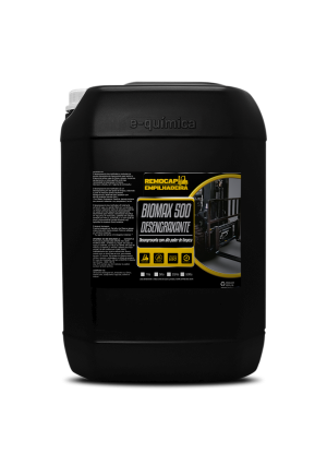 Desengraxante ecológico para limpeza de Empilhadeira BIOMAX 500 Remocap Empilhadeira - 5l