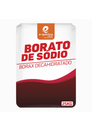 Borato de Sódio Bórax Decahidratado 25 kg