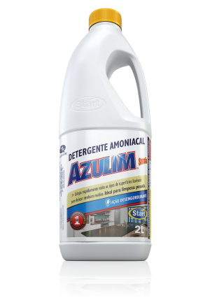 Detergente amoniacal para limpeza pesada azulim 2L - START