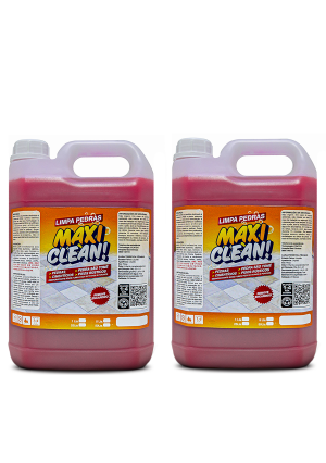 Kit Limpa pedras concentrado Maxi Clean 2 Uniddades de 5Lts - (Piso externo) 