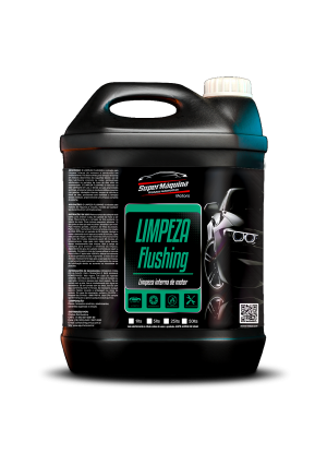 Limpeza Interna de motor flushing 5L - Desengraxante Removedor de Borra do Motor SUPER MÁQUINA