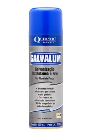 GALVALUM – Galvanização Aluminizada a Frio QUIMATIC - 225ML