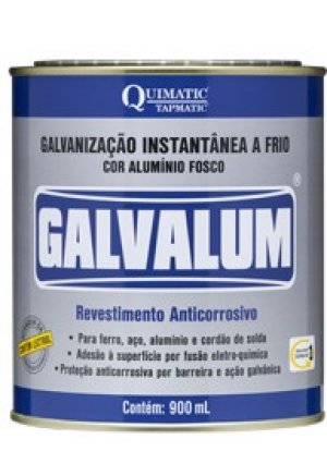 GALVALUM – GALVANIZAÇÃO ALUMINIZADA A FRIO QUIMATIC - 900ML