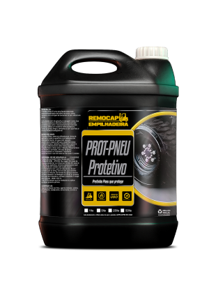 PRETINHO PNEU BRILHO E PROTEÇÃO EMPILHADEIRA PROT-PNEU REMOCAP EMPILHADEIRA - 05 LT