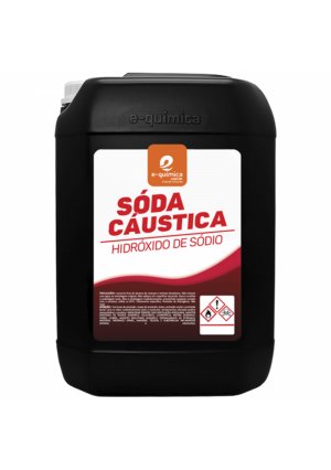 Soda cáustica líquida 30 Quilos - 50% (Indicado para limpeza pesada)