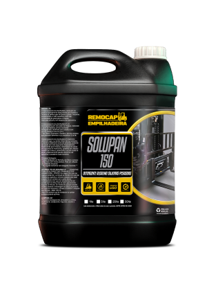 Detergente Alcalino para Limpeza de Empilhadeira Solupan 150 Remocap Empilhadeira 5L