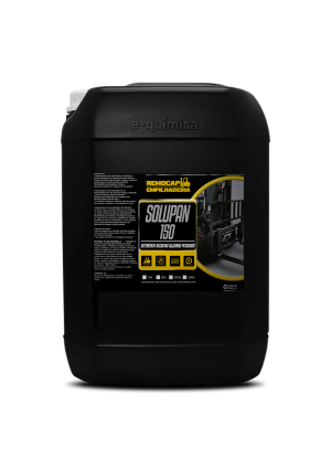 Detergente Alcalino para Limpeza de Empilhadeira Solupan 150 Remocap Empilhadeira 25L