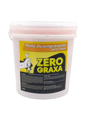 Pasta desengraxante para mãos  3KG - Remove graxas e Óleos - ZERO GRAXA