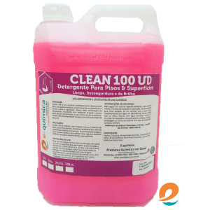 Detergente Para Pisos e Superfícies Clean 100 Ud - 5L