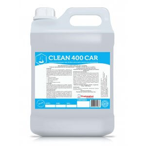 Lavagem Automotiva a Seco CLEAN 400 CAR Cera Líquida Alto Brilho - 05 LT