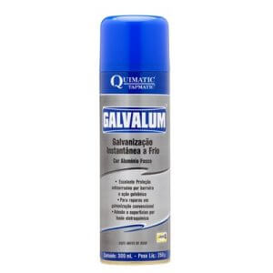 GALVALUM – Galvanização Aluminizada a Frio QUIMATIC - 225ML