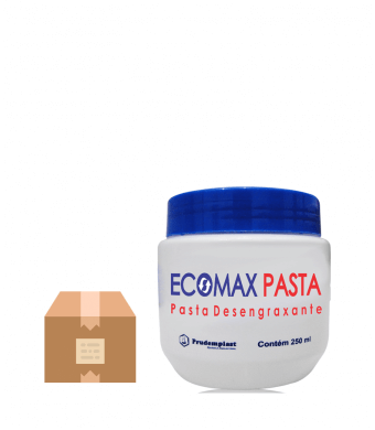 Pasta Limpadora de Maos ECOMAX PASTA Remove Graxas e Óleos - 250 ML CX C/ 10UN