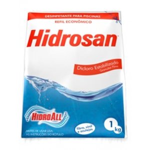 CLORO HIDROSAN PLUS  Desinfetante para Piscinas - 01 KG
