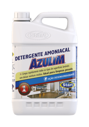 Detergente amoniacal para limpeza pesada azulim 5L - START
