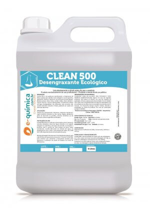 Desengordurante Industrial CLEAN 500  Limpador Uso Geral - 05 LT