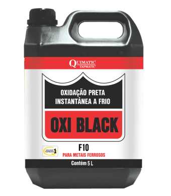 OXIDAÇÃO PRETA INSTANTÂNEA A FRIO OXI BLACK F10 - 5L