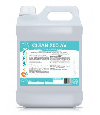 Shampoo para Limpeza em Aeronaves CLEAN 200 AV Detergente Concentrado - 05 LT