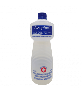 Álcool Liquido 70% Start Asseptgel - 1L