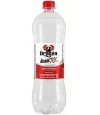 Alcool 70% Liquido Dragão - 1L